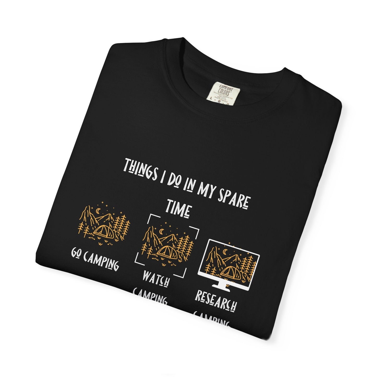 Things I Do in My Spare Time – Camping Edition Tee - Camp and Comfort