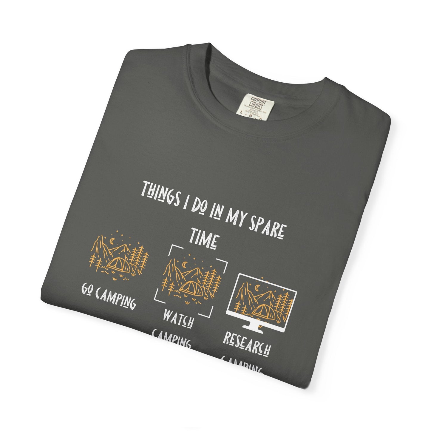 Things I Do in My Spare Time – Camping Edition Tee - Camp and Comfort