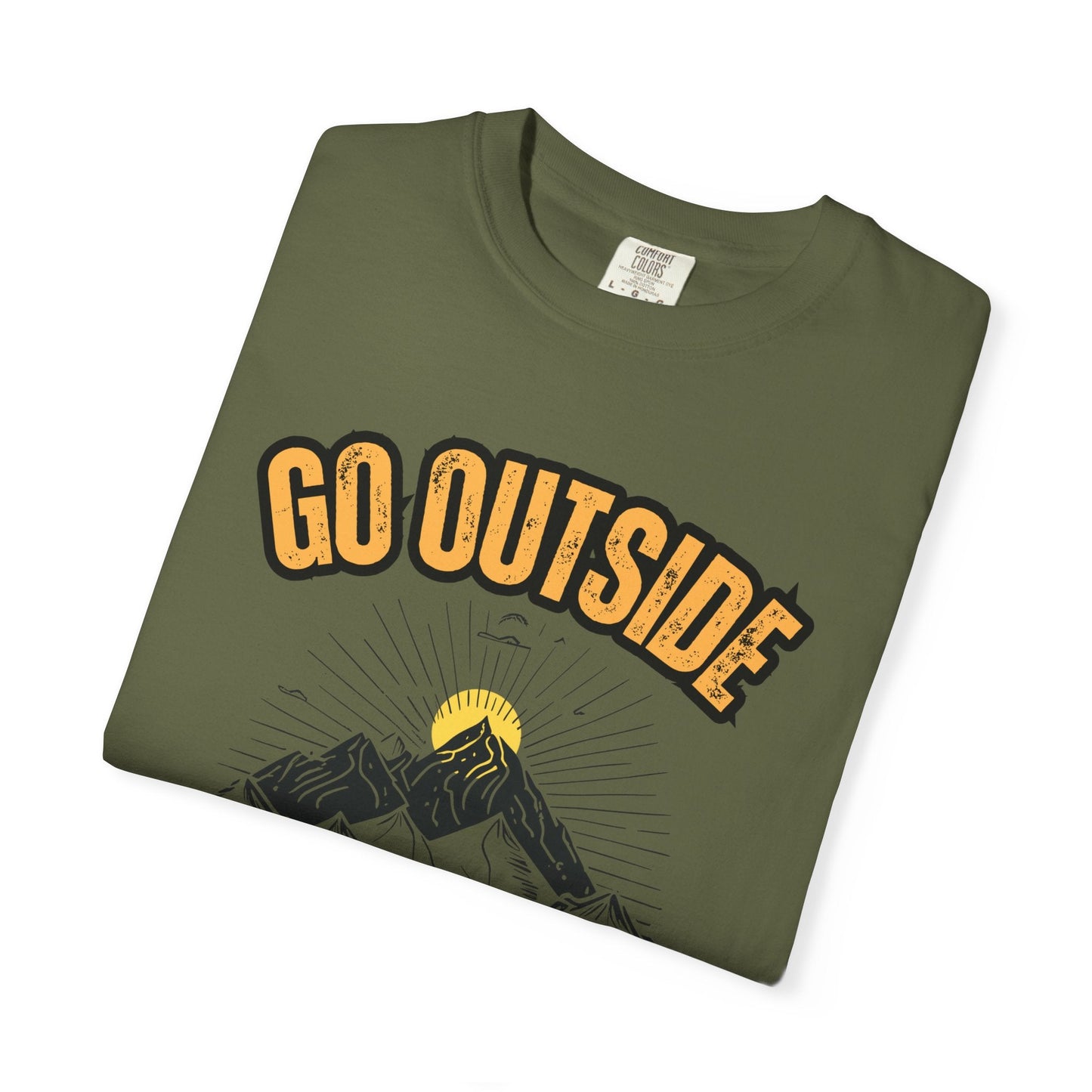 "Go Outside, The Graphics Are Amazing" Tee - Camp and Comfort